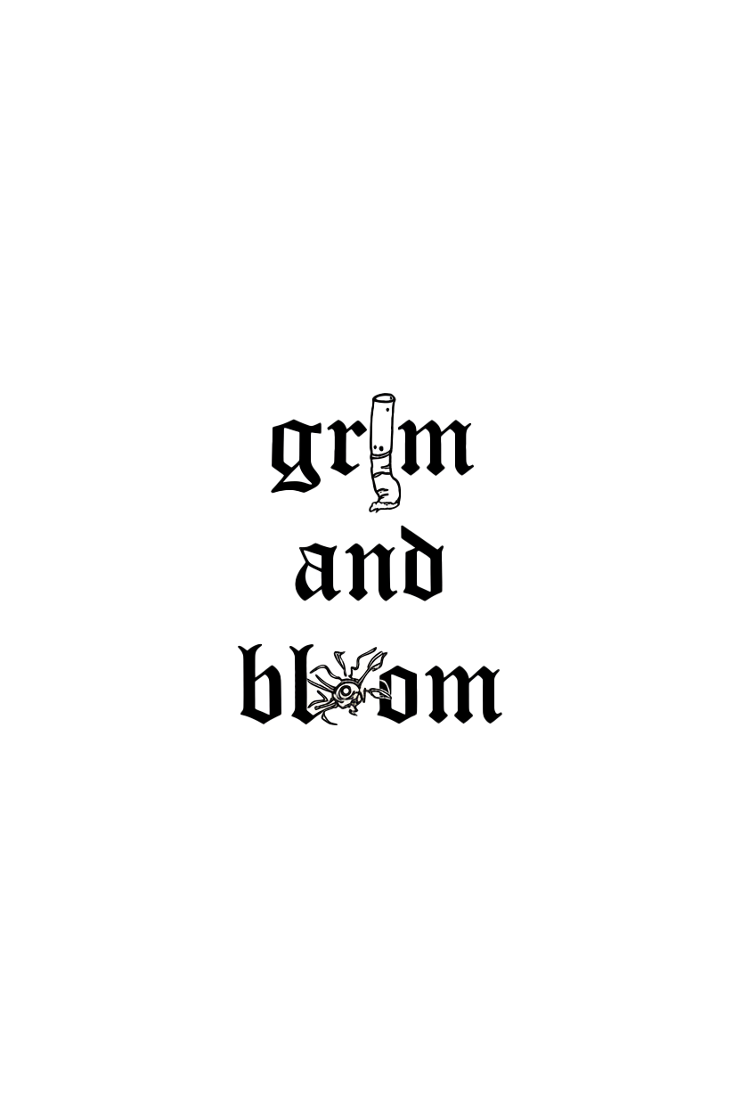 Grim and bloom baby-tee