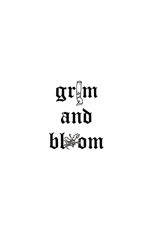 Grim and bloom tshirt