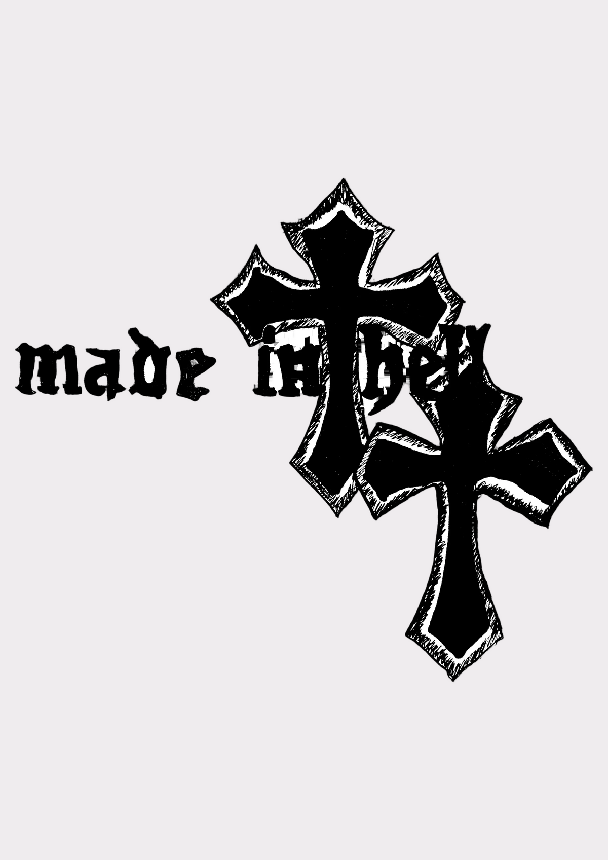 Made in hell babytee